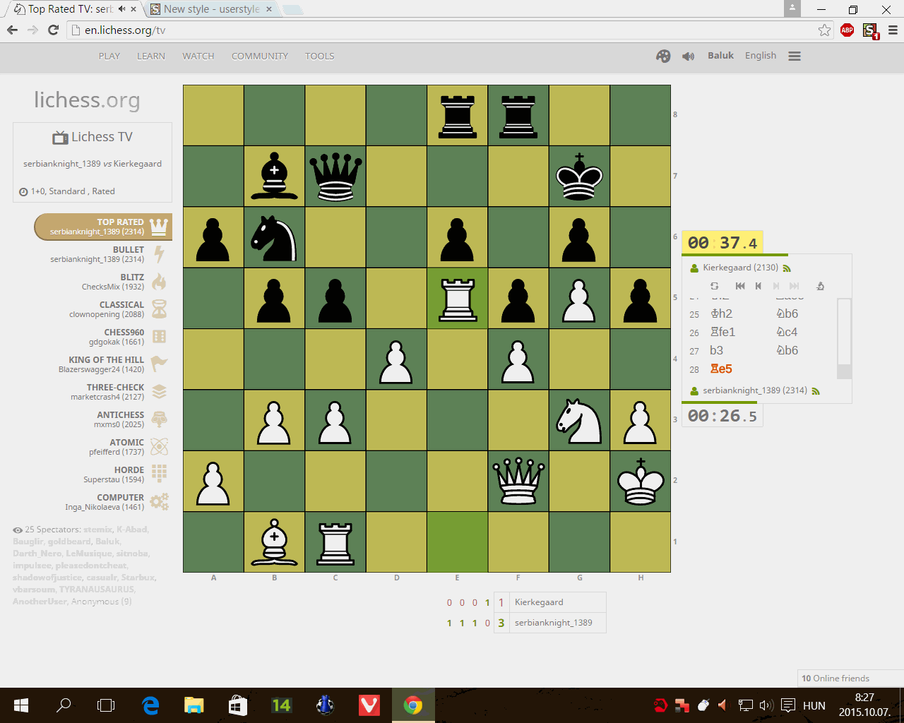 Lichess Winboard Board