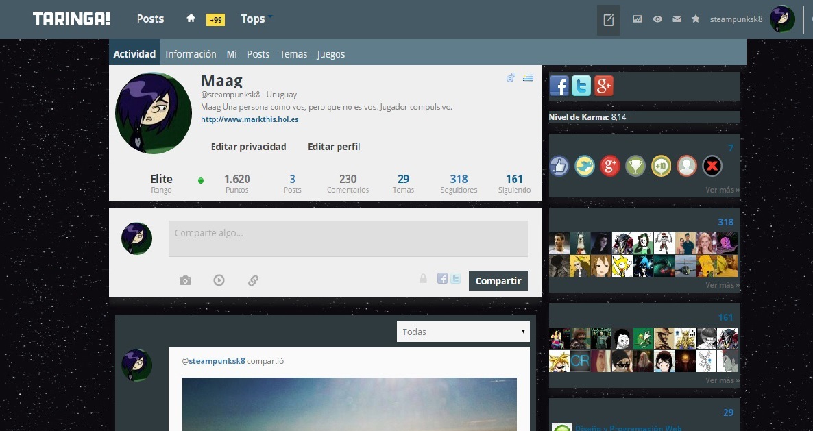 Taringa V6 Flat, Reedit By: Maag 3.0