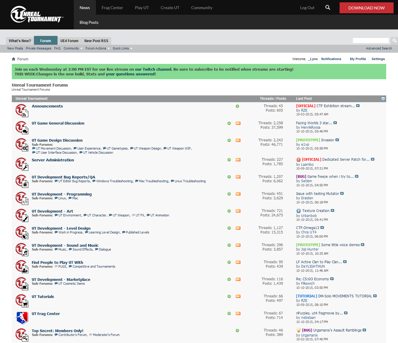 Unreal Tournament Forums