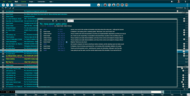 IBM Verse - #tamu - Solarized Dark - Widescreen