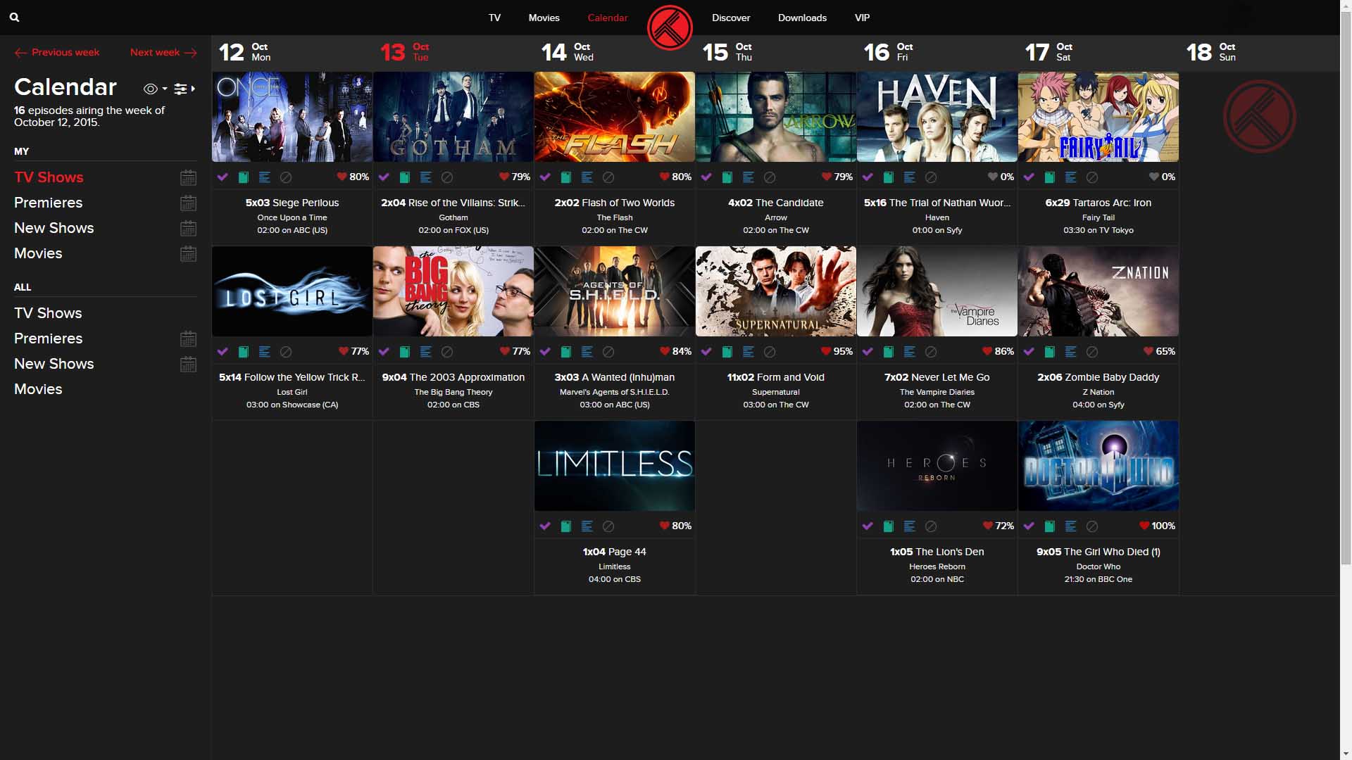 Trakt.tv VIP adverts hider