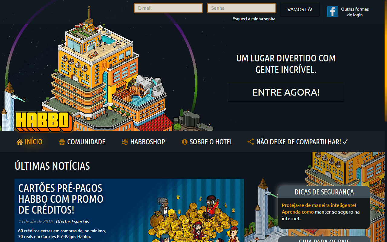 Habbo Nightly Skin