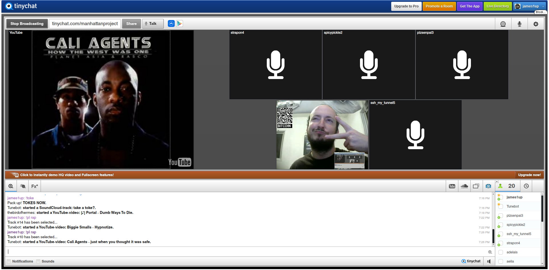 Tinychat Full Page