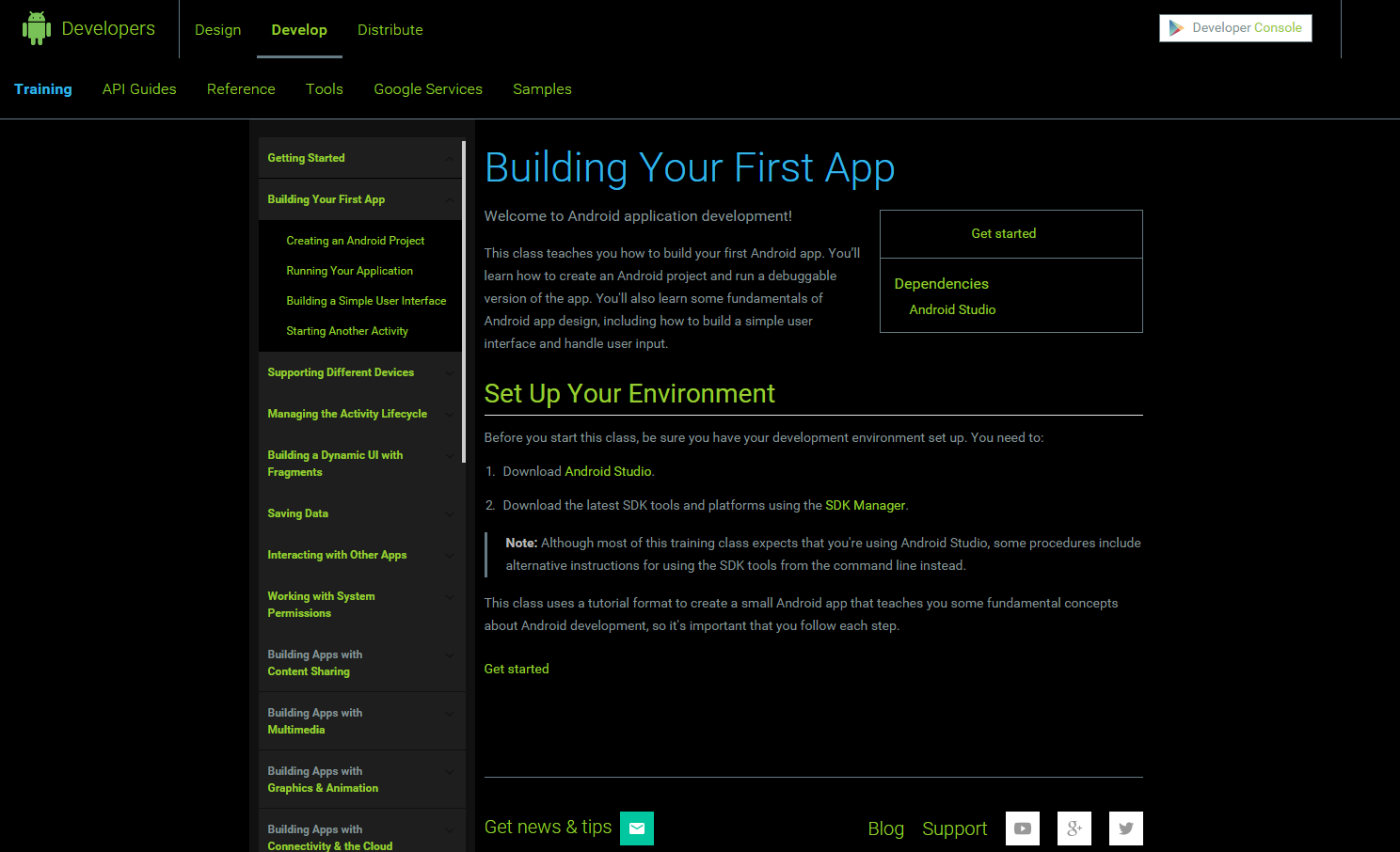Android Developer - Moonlight - Revised & Black
