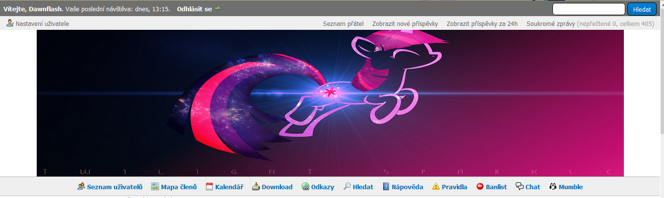 Bronies.cz custom logo