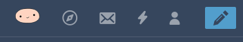 Finn 'Home' button [Tumblr tab icon]