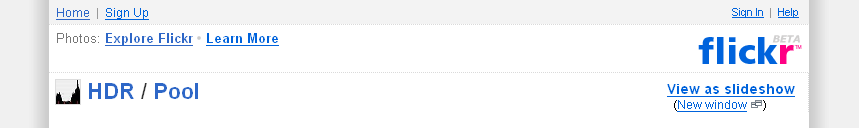 Web Site: flickr.com - beautifier & adblock