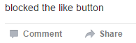 Facebook Unlikely