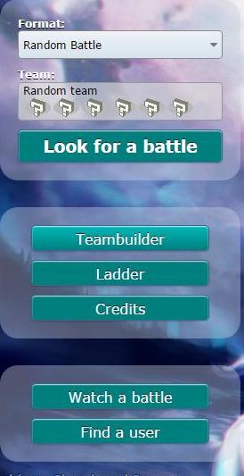 Pokemon Showdown Teal Buttons