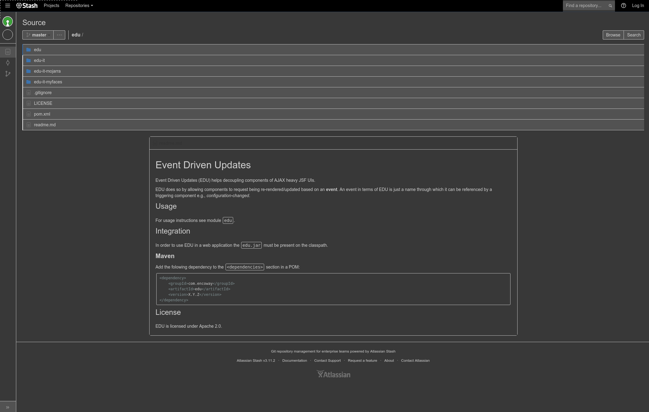 Bitbucket server / Stash Dark theme
