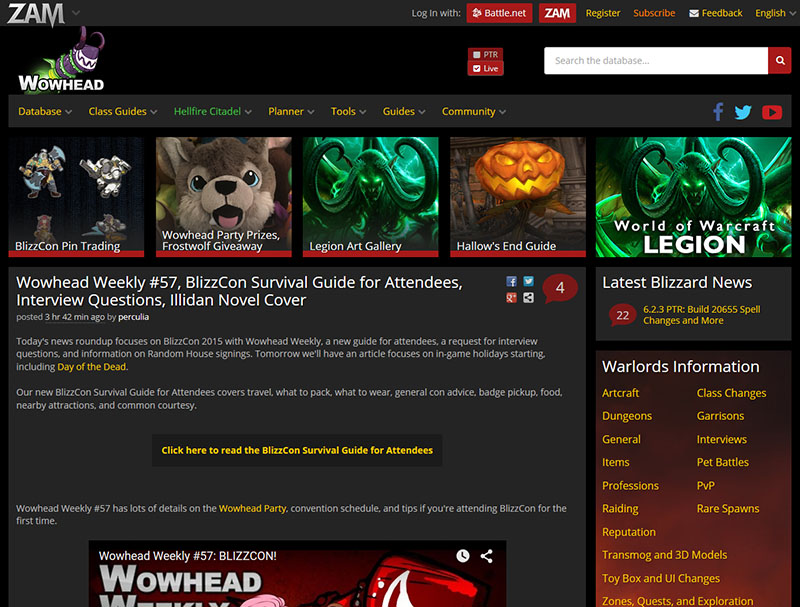 wowhead.com, no advertising!