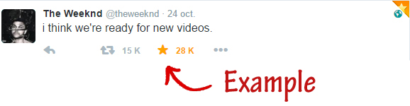 Twitter's FAV button back ?