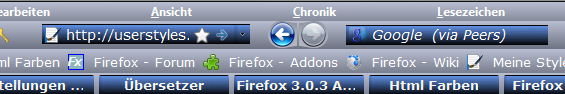 Firefox 3**  Vista Default Theme  - SilverFox