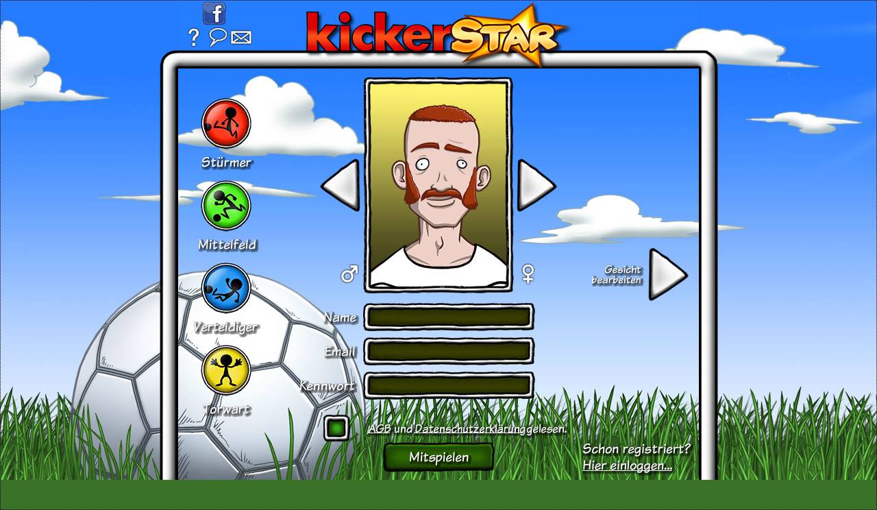 KickerStar - alter Hintergrund