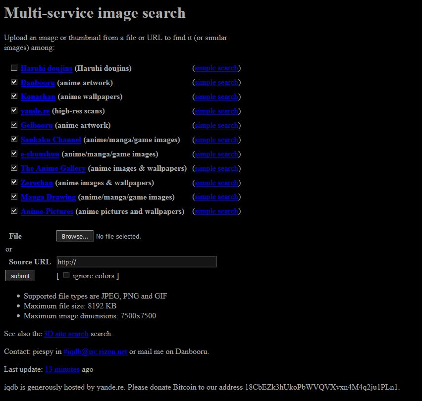 Black styles — IQDB.org