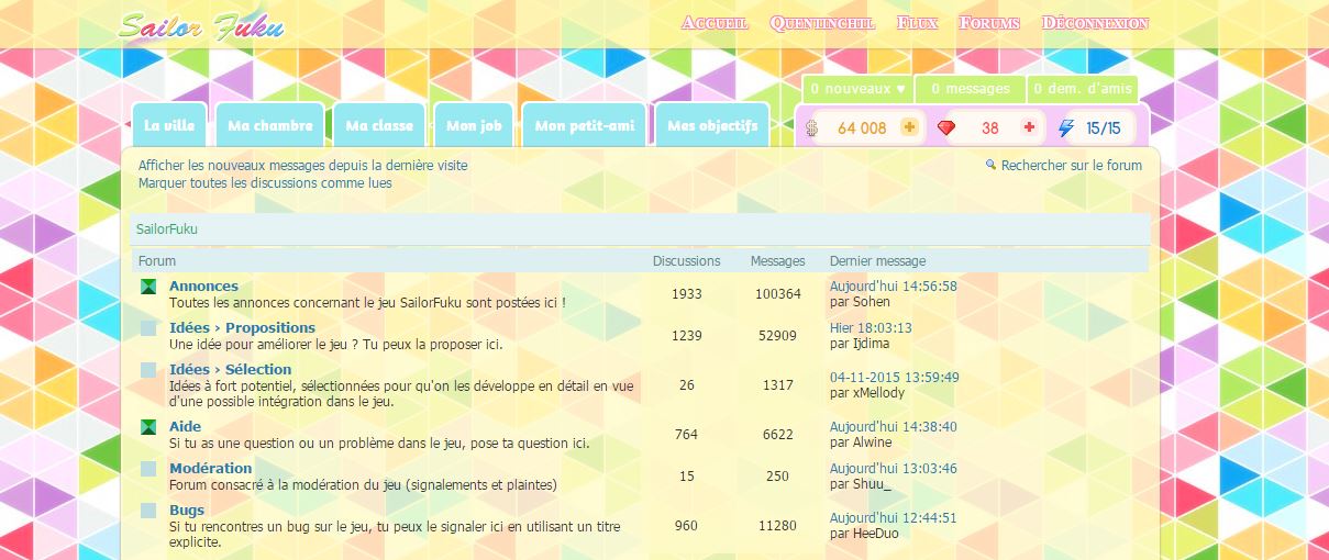 Colorful design - Sailor Fuku sf