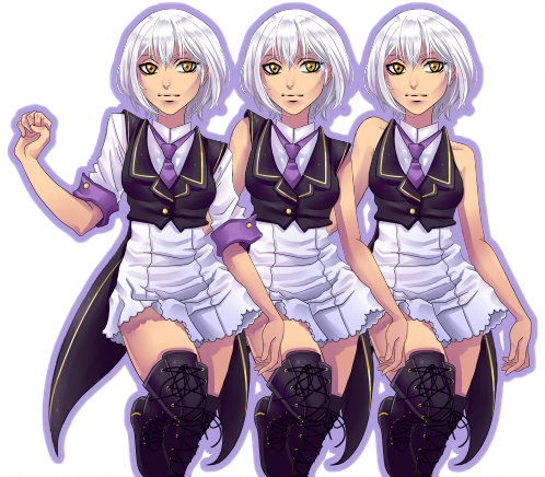 Rosalya with Short Hair