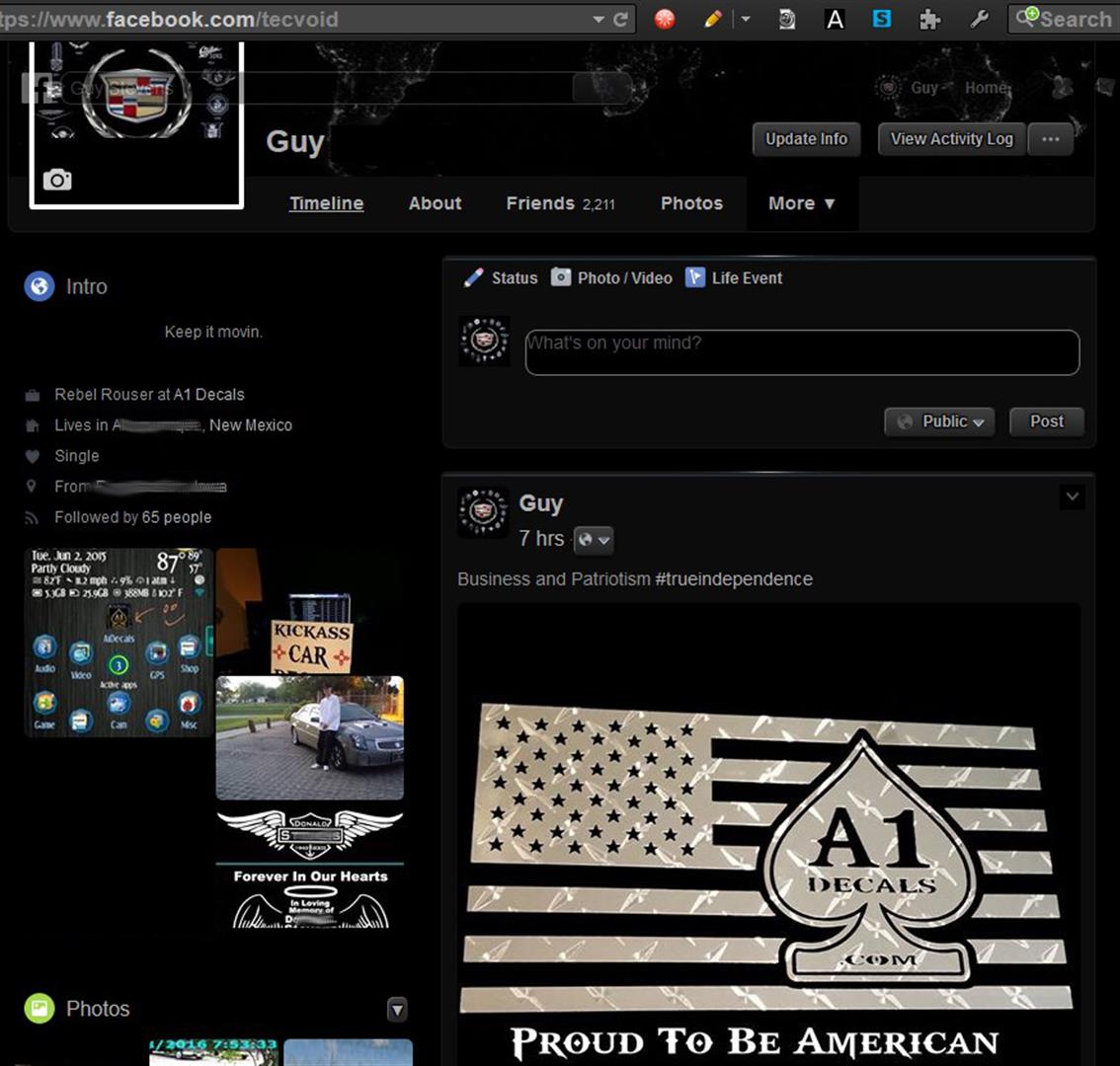 Facebook Dark Black Midnight Smacked v1.0