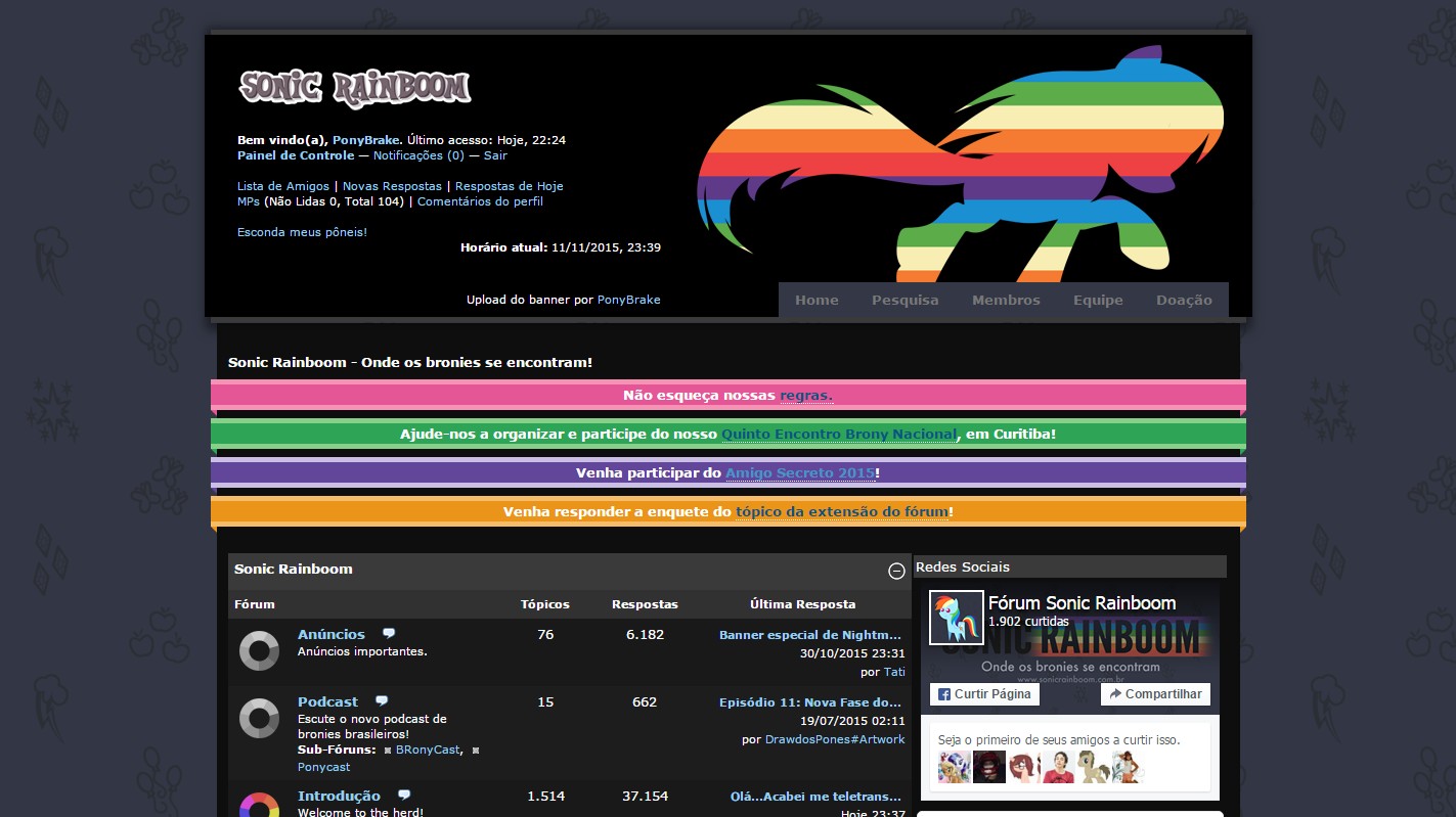 Sonic Rainboom - All Black Theme
