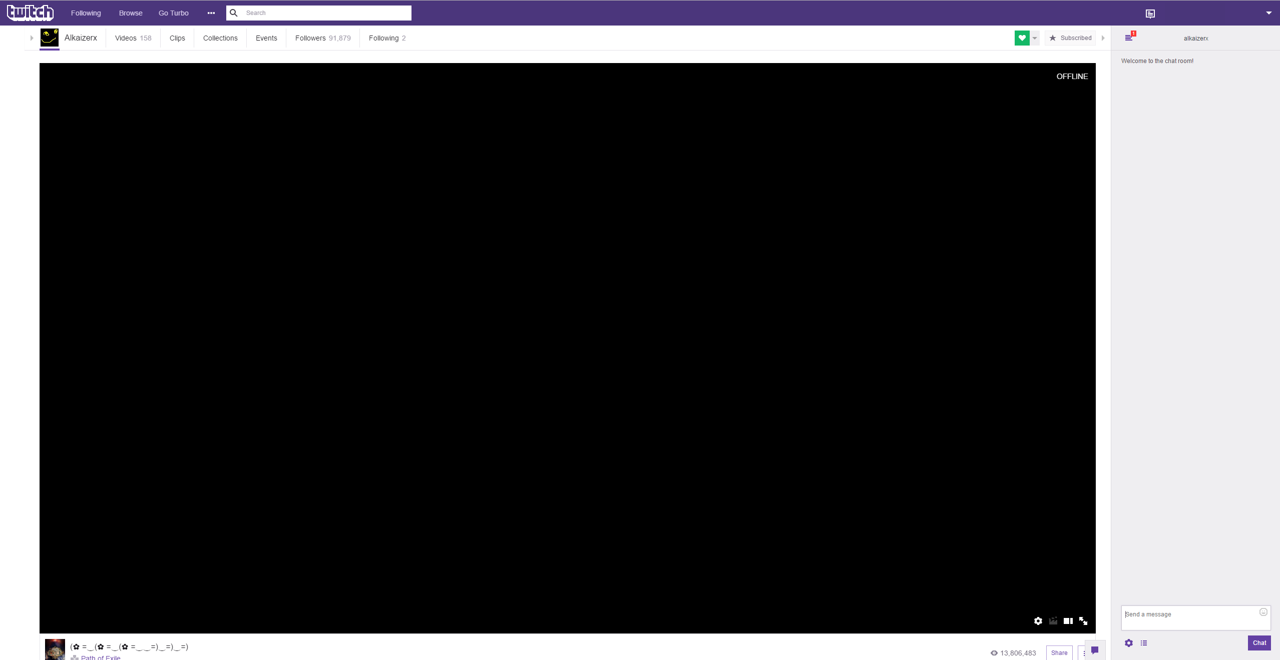 Hide twitch.tv "Continue Watching"