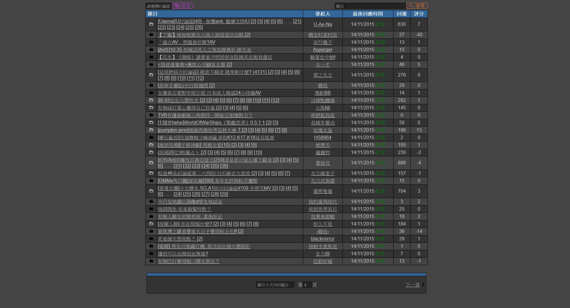 HKGolden Dark Theme
