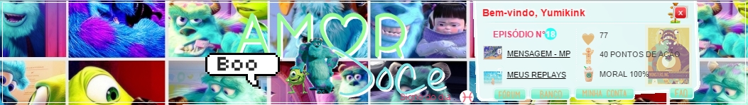 Tema Monstros S.A ♥ Amor Doce