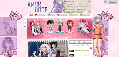Amor Doce Theme; Cute girls