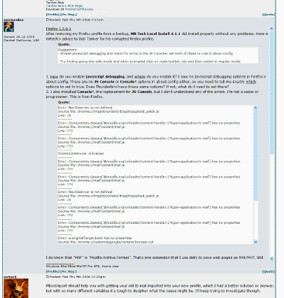 Forums - Limit Post Sizes