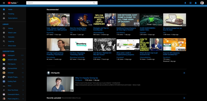 Youtube [Star Wars] dark theme