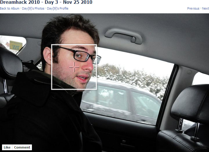 Facebook Photo Tag Crosshair