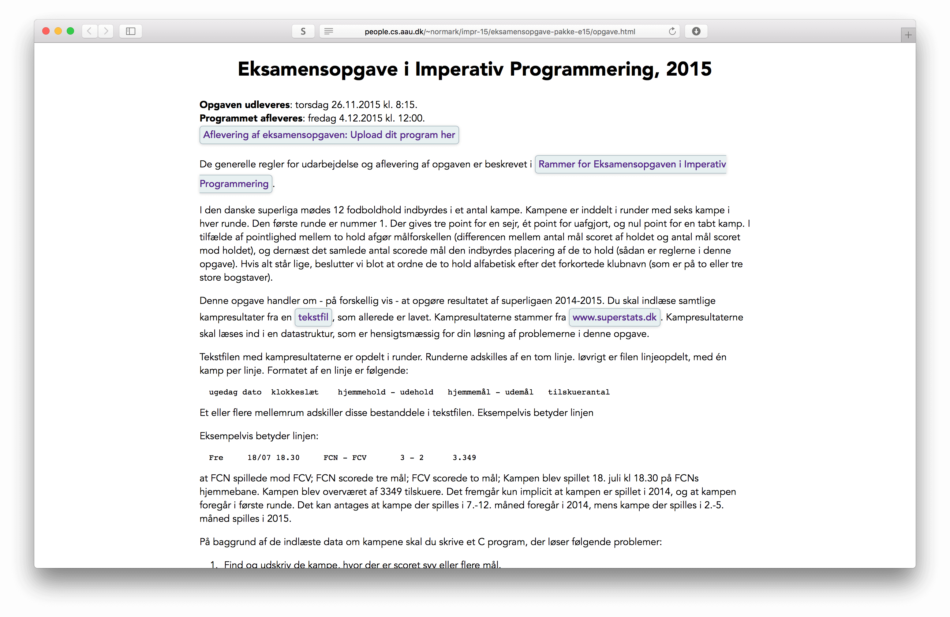 IMPR Exam Description Prettifier