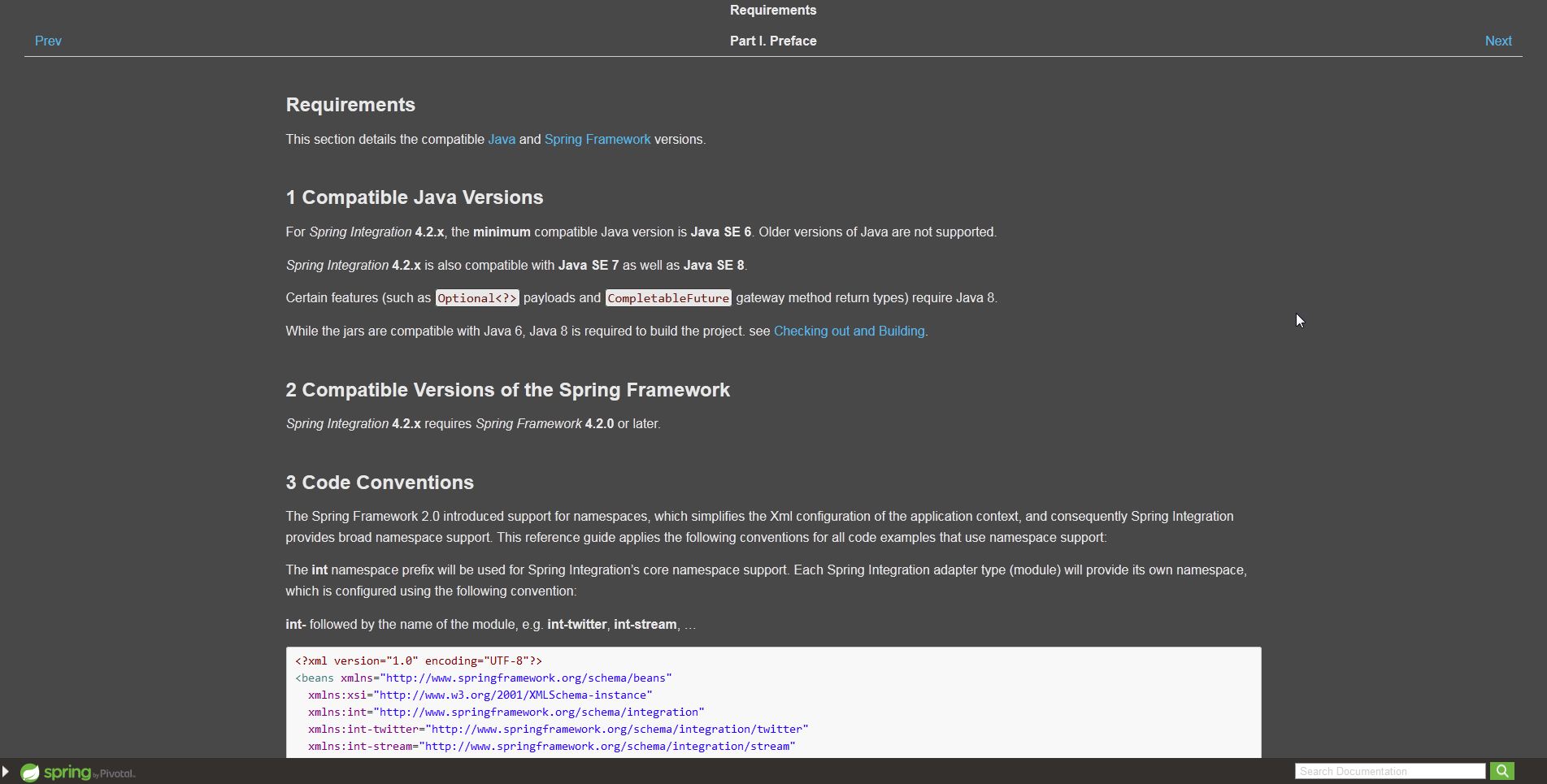 fifty shades of spring docs