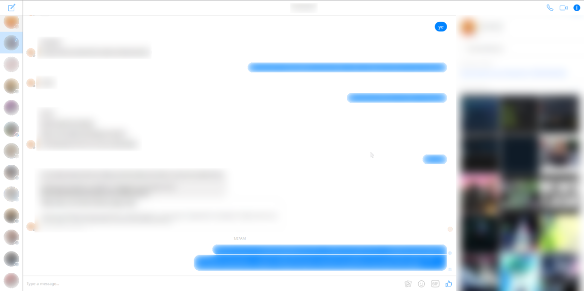 Clean Convo List