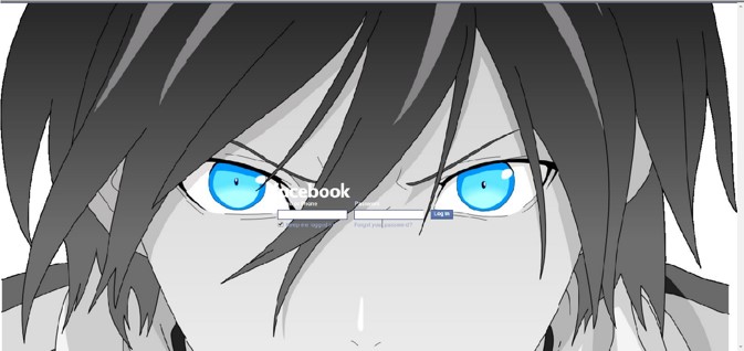 Facebook Login Noragami Yato Eyes