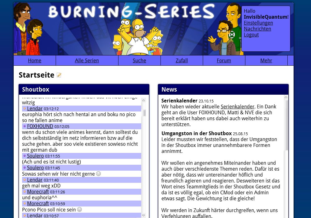 Burning Series - Alter Banner