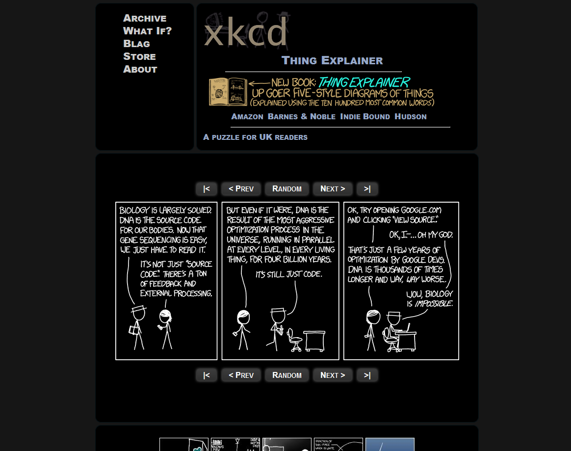 Dark XKCD