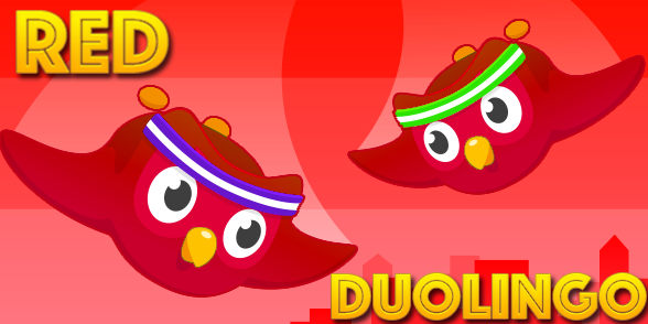 Duolingo - Red