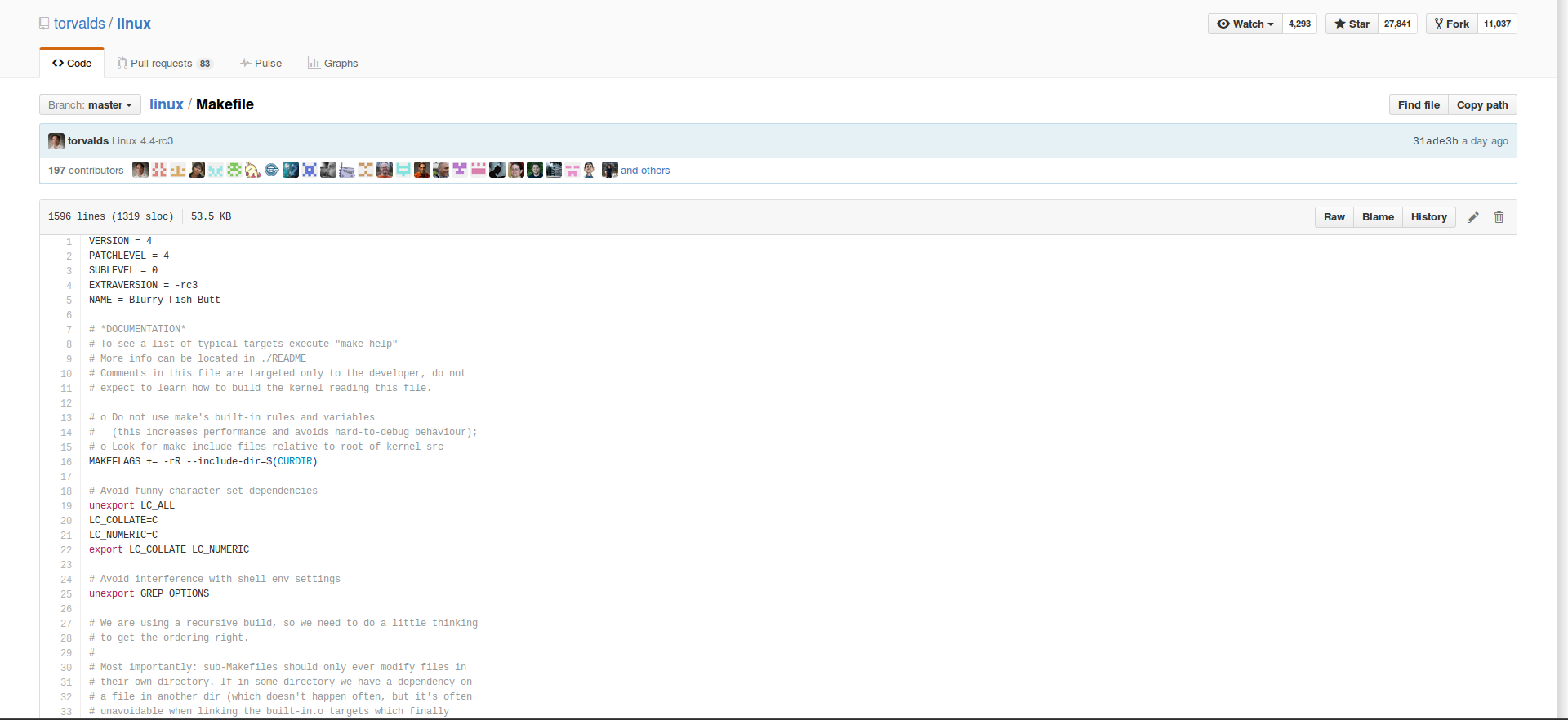 Github - Make use of Whitespace