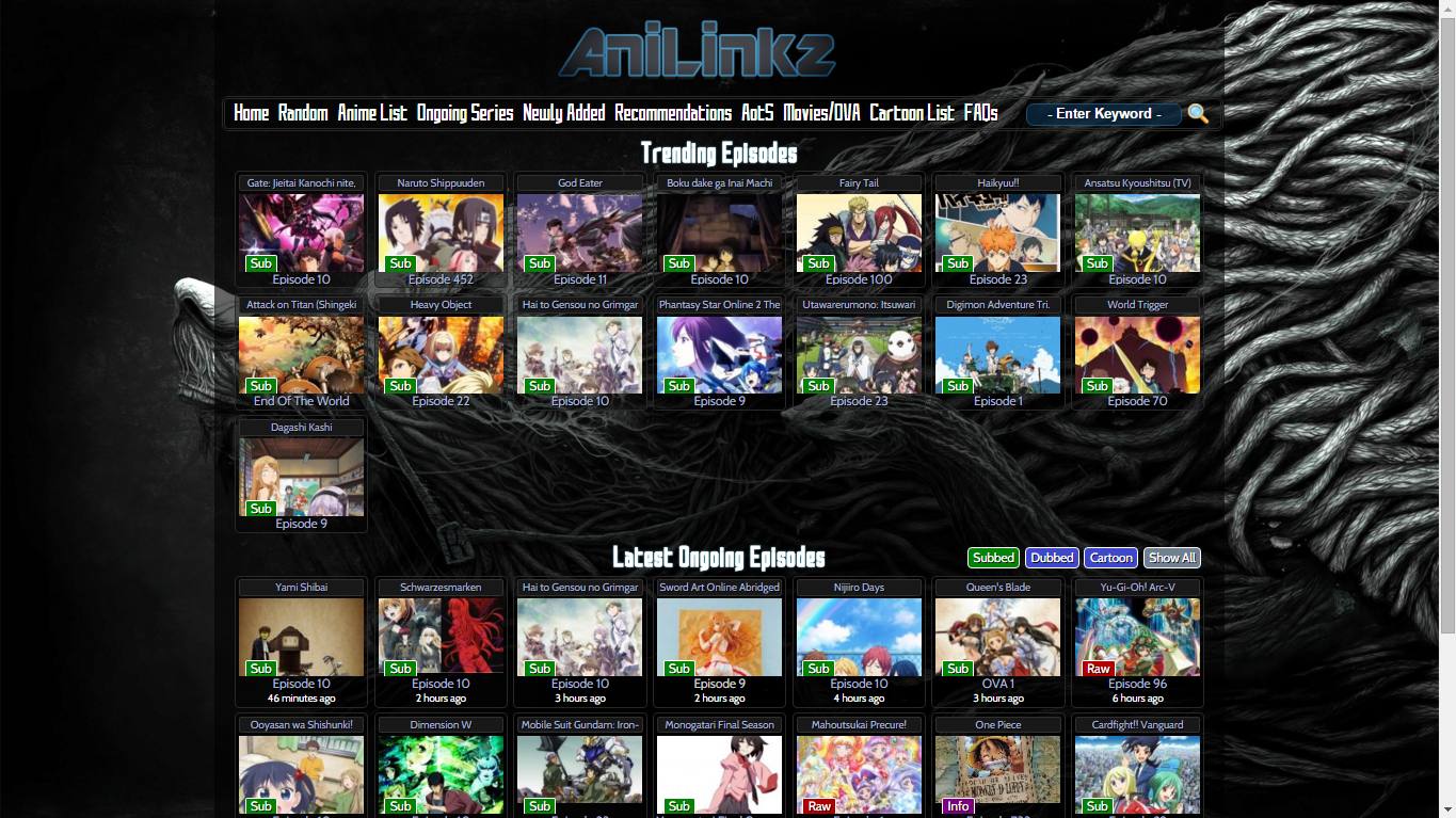 Anilinkz - Anime - Blue Mist