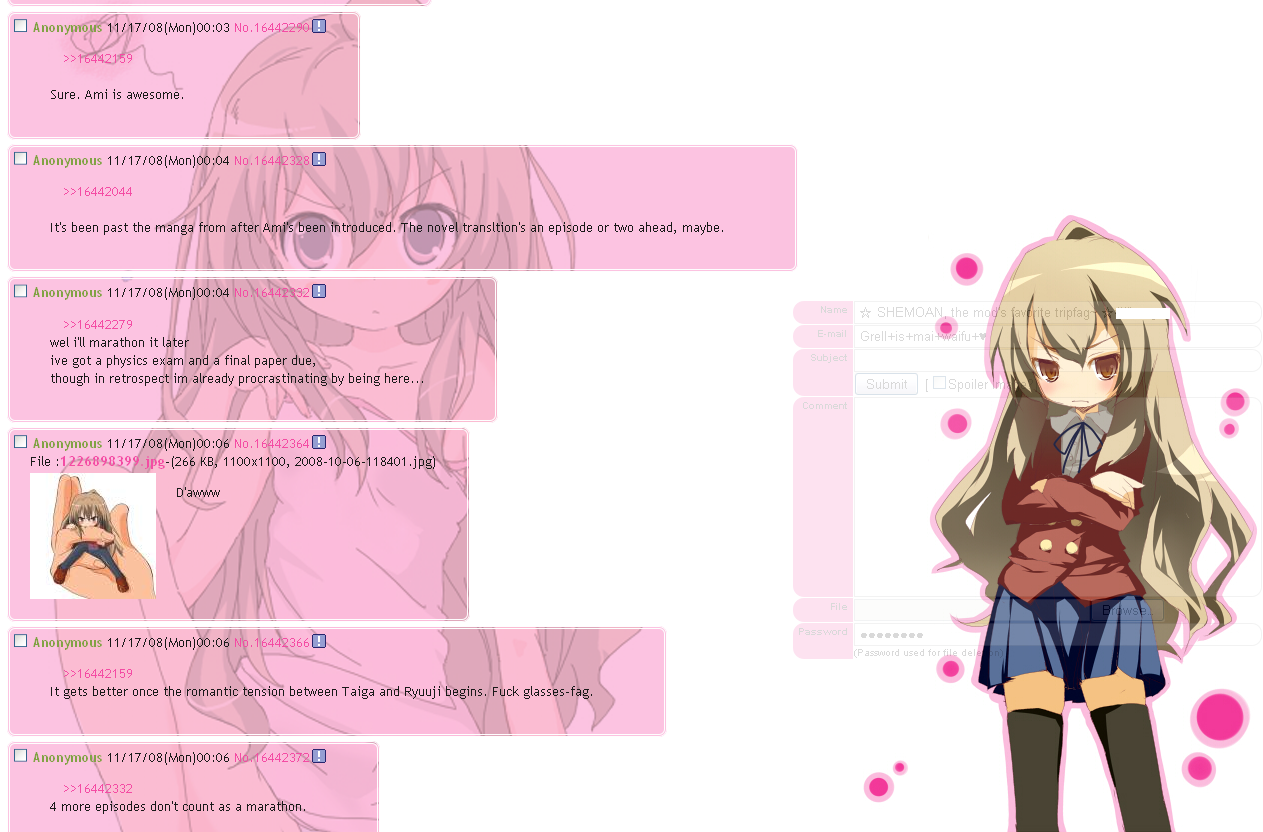 4chan - Aisaka Taiga