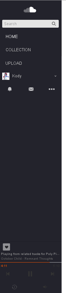 Soundcloud Sidebar - More