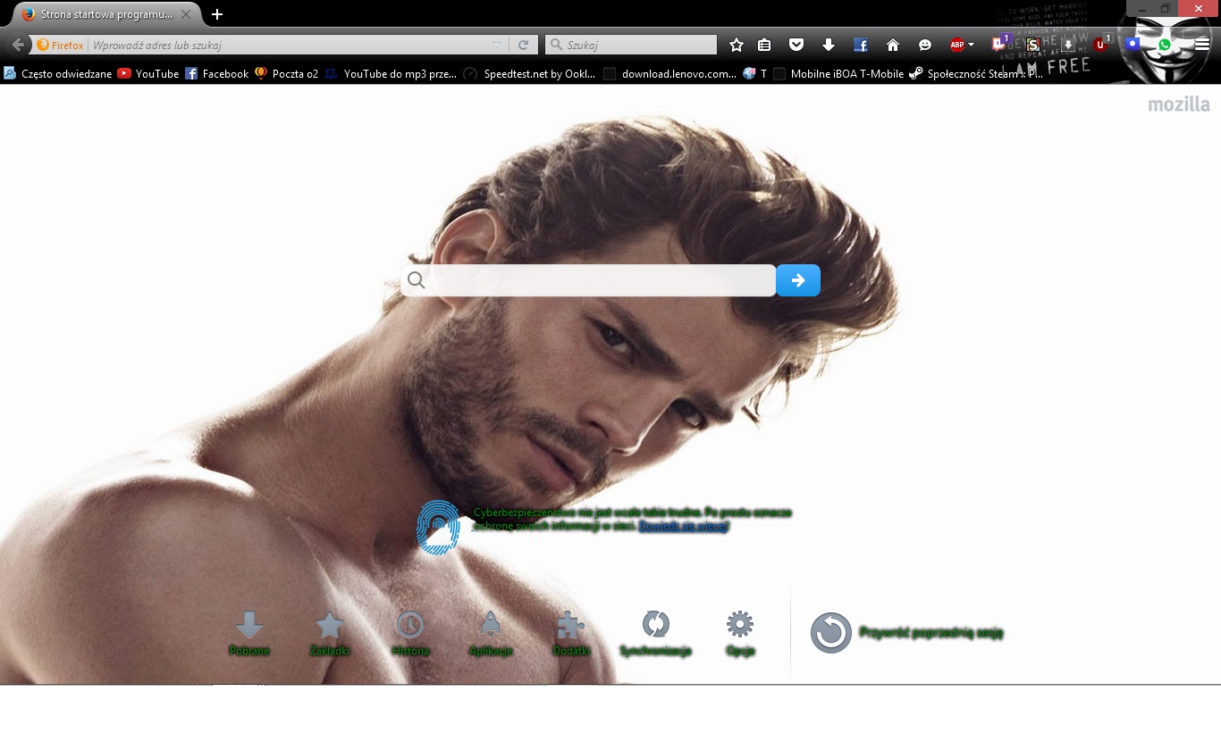 about:home Christian Grey