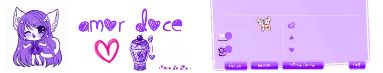 Amor doce tema roxo