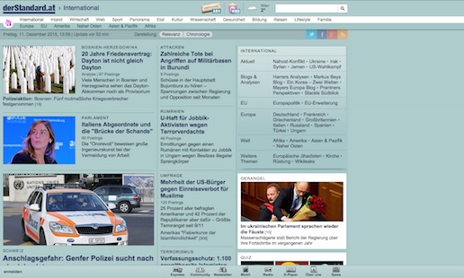 derstandard.at - Werbefrei