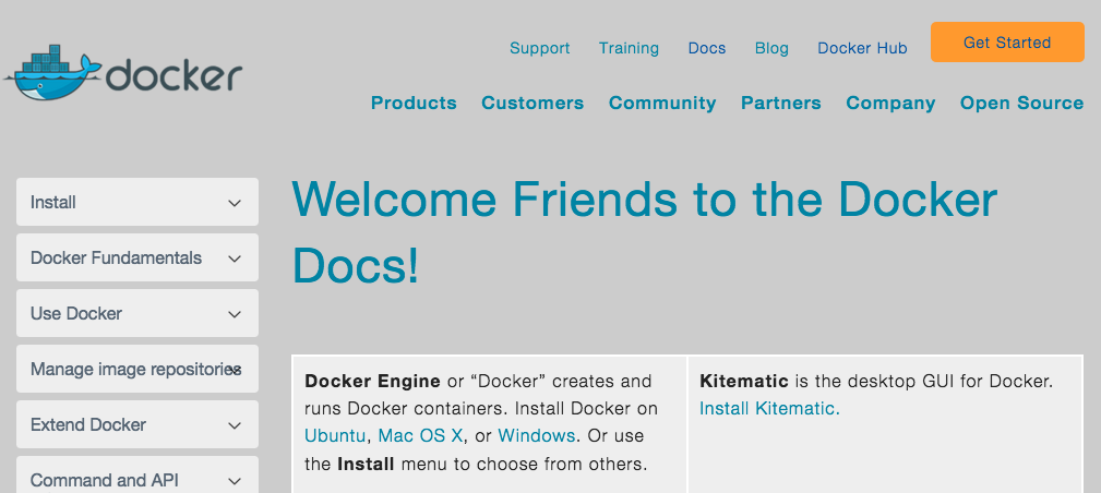 Docker Docs - Gray Whale