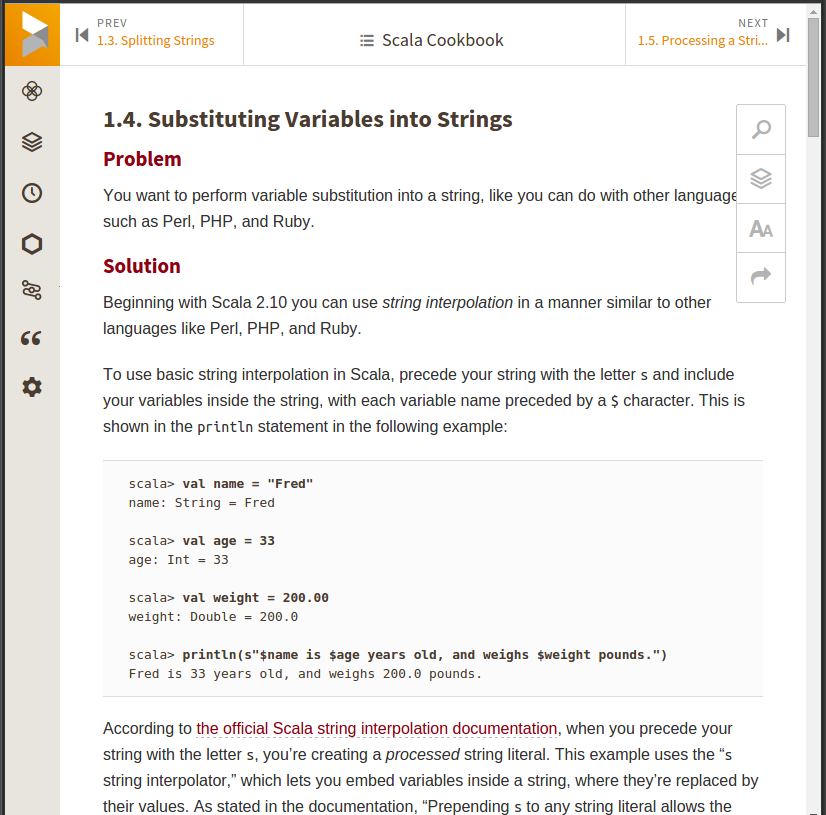 Boldface fonts for Safari Books Online