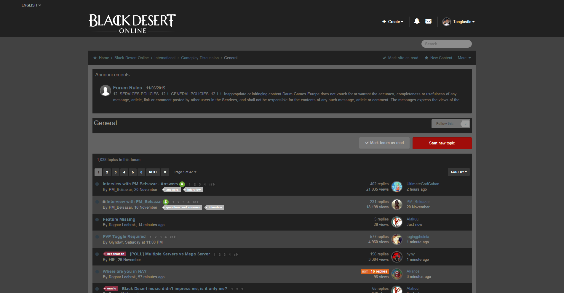 BDO Forum Dark