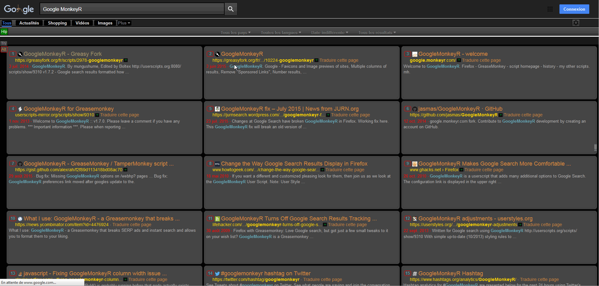 DEPRECATED - Google - GM - Google MonkeyR