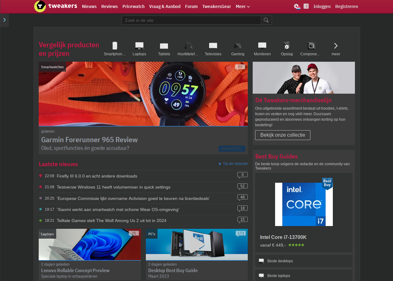 Tweakers Dark v2 (by Jooch)