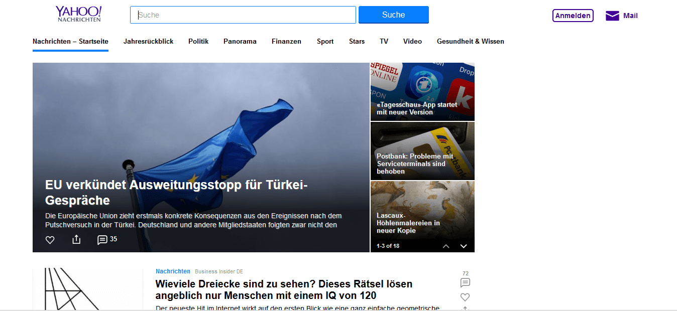 Yahoo Nachrichten Beautifier v2